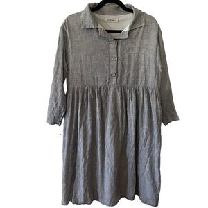 CUTE BOUTIQUE BUTTON TOP DRESS